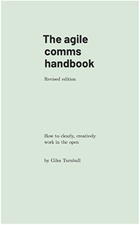 The Agile Comms Handbook cover