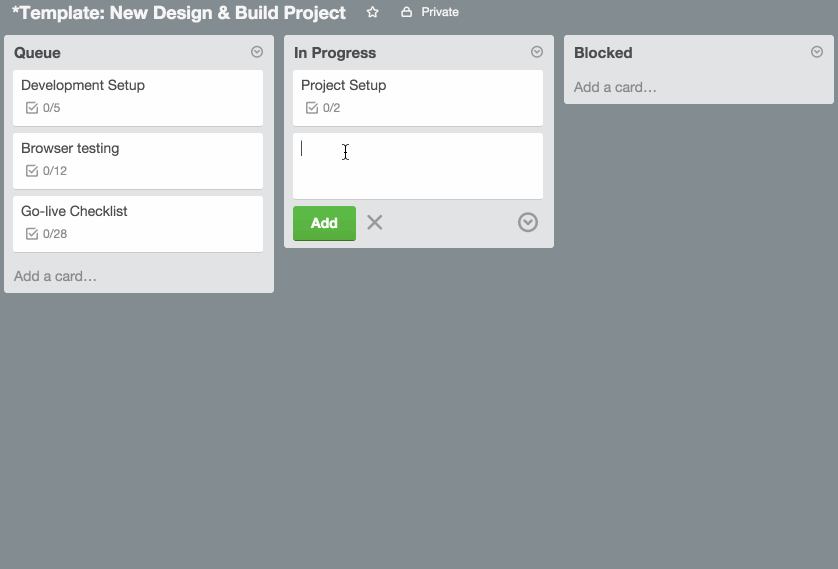 Create multiple cards in Trello